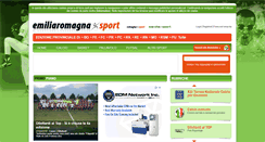 Desktop Screenshot of emiliaromagnasport.com